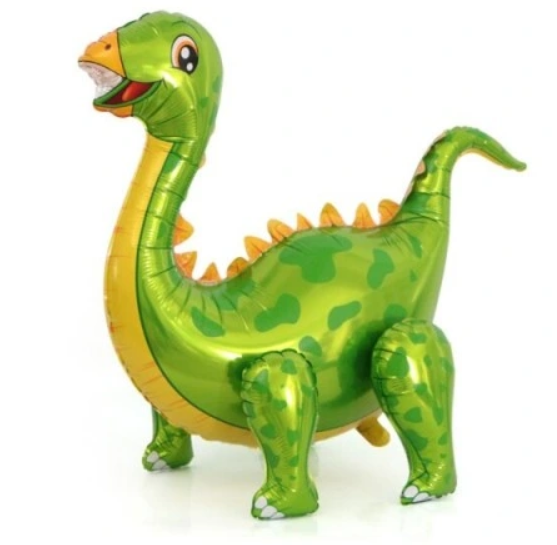 Dinosauří balónek  Diplodokus - Barva: Zelená