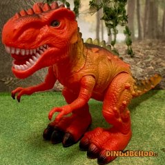 T-rex - svítí, hýbe se a vydává zvuky - červený