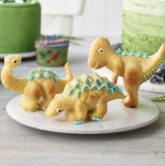 Silikonová forma na dinosauří cukroví