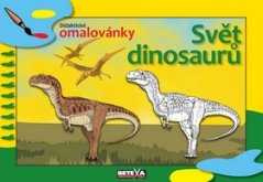 Svět dinosaurů | didaktické omalovánky