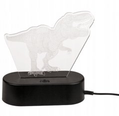 Dinosauří 3D noční lampička - Tyrannosaurus rex