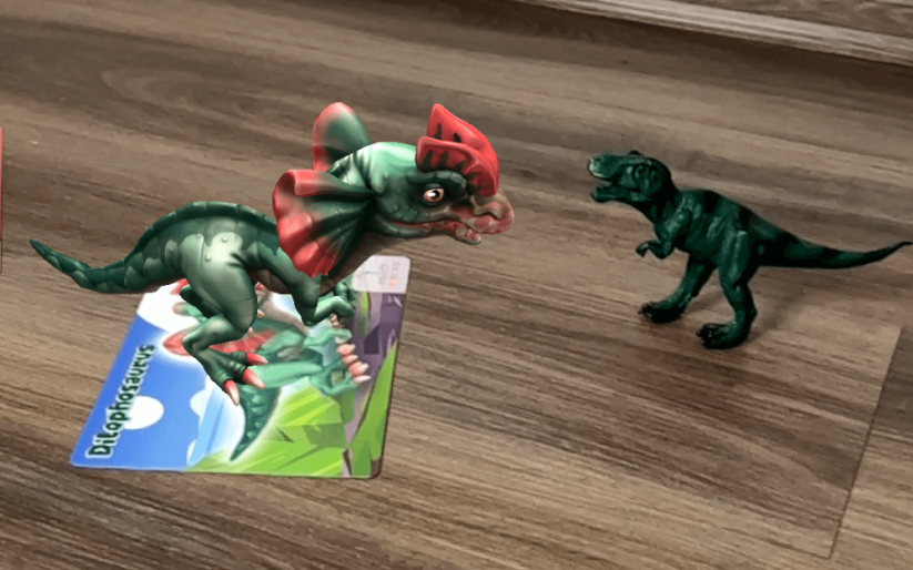 Virtuální realita 4D omalovánky: Dinosauři + doba ledová + zvířata z džungle
