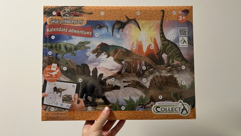 Dinosauří adventní kalendář s virtuální realitou
