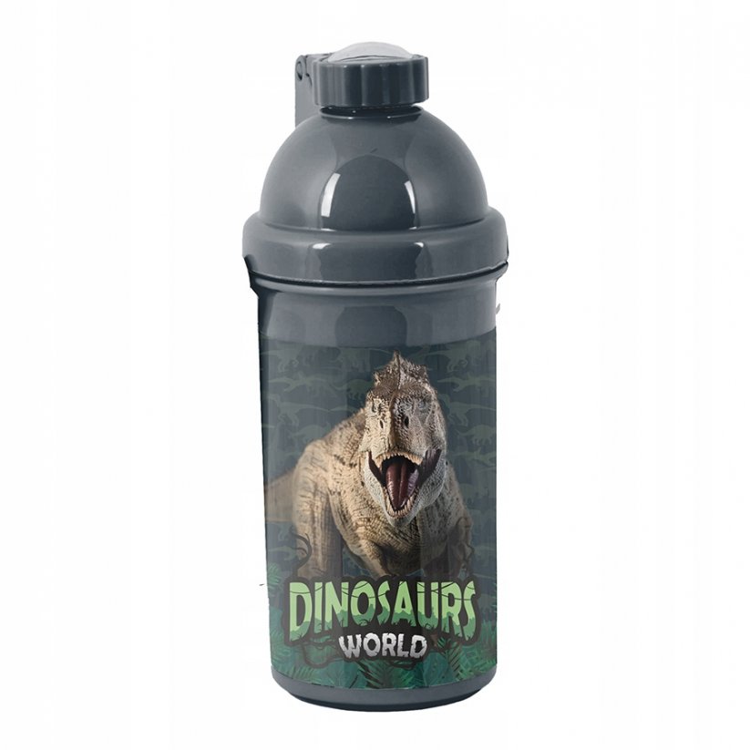 Velká dinosauří sada pro školáky - batoh + penál + pytlík + láhev na vodu + krabička na svačinu