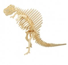 3D dřevěné puzzle - kostra Spinosaurus