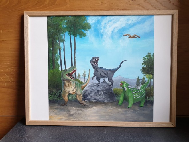 Dinopohádky - plakát A3