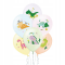 Dinosauří pastelové balónky mix 6ks