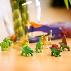 Dinosauří sada: Ručně malované figurky dinosaurů - 12 ks