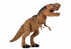 Tyrannosaurus rex na dálkové ovládání - chodí, svítí, vydává zvuky, chrlí páru