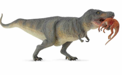 Dinosaurus Tyrannosaurus rex - figurka s kořistí