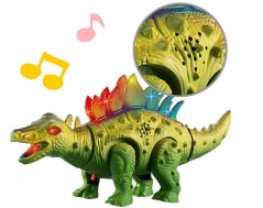 Chodící Stegosaurus - svítí a vydává zvuky