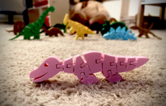 3D tisk na zakázku       pohyblivý Mosasaurus