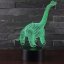 Dinosauří 3D noční lampička - Brachiosaurus