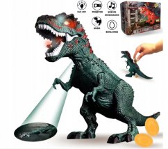 Elektronický Tyrannosaurus rex - chodí, svítí, vydává zvuky, snáší vejce