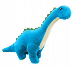 Plyšový dinosaurus Tobi 50 CM modrý