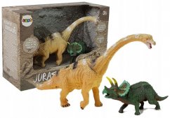 Sada figurek Brachiosaurus a Triceratops