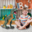 Interaktivní Tyrannosaurus, který vydává světlo a zvuky - Barva: Hnědá