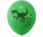 Dinosauří narozeninové balónky, set 10 kusů