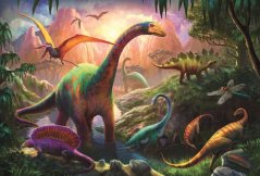 Puzzle Svět dinosaurů | 100 dílků