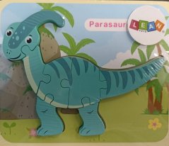 Dřevěné puzzle Parasaurolophus