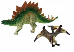 Sada figurek Stegosaurus a Pteranodon