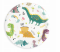 Dinosauří papírové talířky Dino Roarrr 17,5cm, 6ks